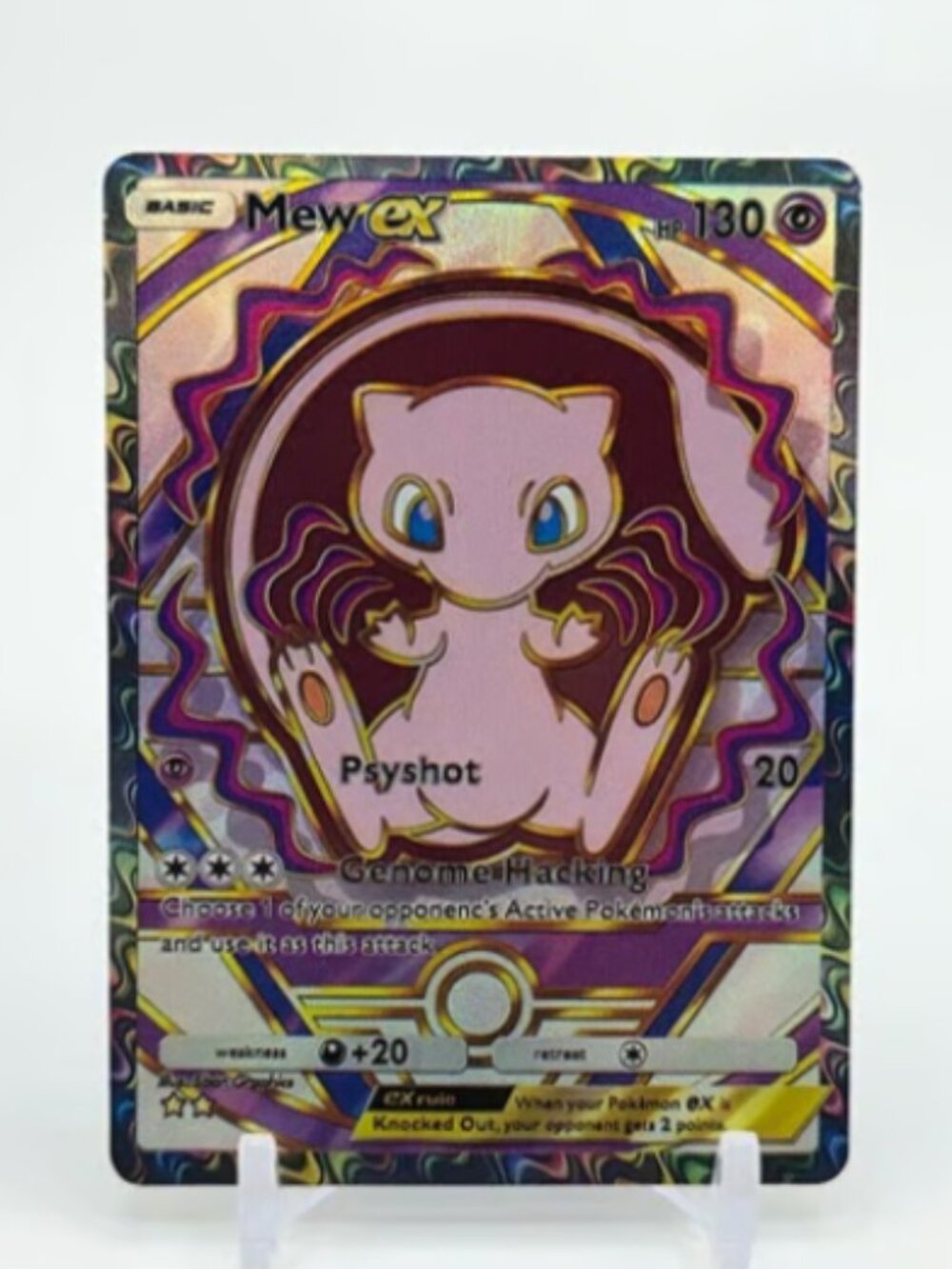 GENGAR Fan-Art READ DISCRIPTION: HOLO GENGAR Card GENGAR Pokemon Card p1